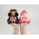 One Piece - Statuette Look Up Kaido the Beast & Big Mom 11 cm (with Gourd & Semla)