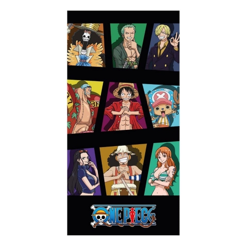 One Piece - Serviette de bain Premium Strawhat Crew 70 x 140 cm
