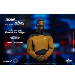 Star Trek : The Next Generation - Figurine 1/6 Lt. Commander Geordi La Forge (Standard Version) 28 cm