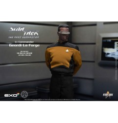 Star Trek : The Next Generation - Figurine 1/6 Lt. Commander Geordi La Forge (Essentials Version) 28 cm