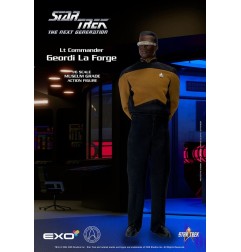 Star Trek - : The Next Generation figurine 1/6 Lt. Commander Geordi La Forge (Essentials Version) 28 cm