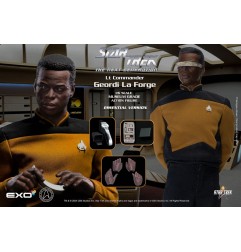 Star Trek - : The Next Generation figurine 1/6 Lt. Commander Geordi La Forge (Essentials Version) 28 cm