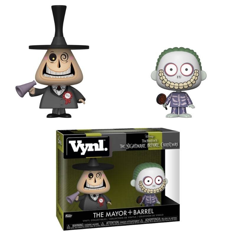 Pack 3 Figurines L'étrange Noël De Monsieur Jack - The Jobs Of Jack Skellington