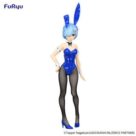 Re:Zero - Statuette PVC BiCute Bunnies Rem Blue Color Ver. 30 cm
