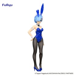 Re:Zero - Statuette BiCute Bunnies Rem Blue Color Ver. 30 cm