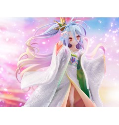 No Game no Life - Statuette 1/7 Shiro -Shiromuku- 23 cm