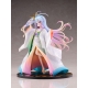 No Game no Life - Statuette 1/7 Shiro -Shiromuku- 23 cm