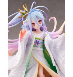 No Game no Life - Statuette 1/7 Shiro -Shiromuku- 23 cm
