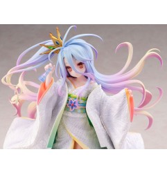 No Game no Life - Statuette 1/7 Shiro -Shiromuku- 23 cm