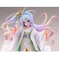 No Game no Life - Statuette 1/7 Shiro -Shiromuku- 23 cm