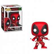 Marvel Comics - Figurine POP! Bobble Head Deadpool (Candy Canes) 9 cm