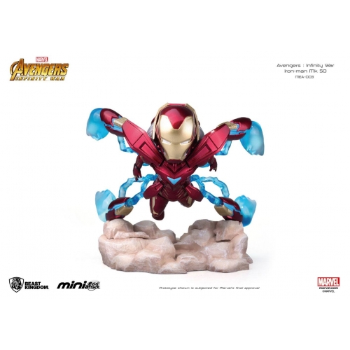 Avengers Infinity War - Figurine Mini Egg Attack Iron Man MK 50 9 cm