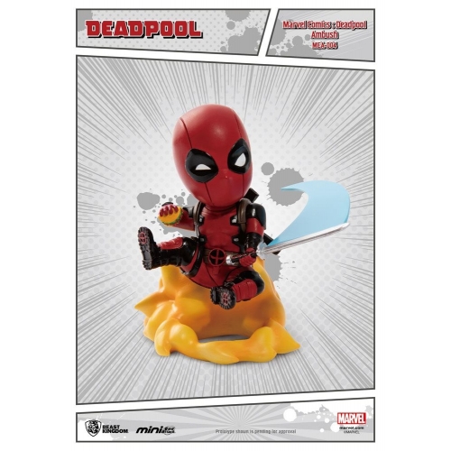Marvel Comics - Figurine Mini Egg Attack Deadpool Ambush 9 cm