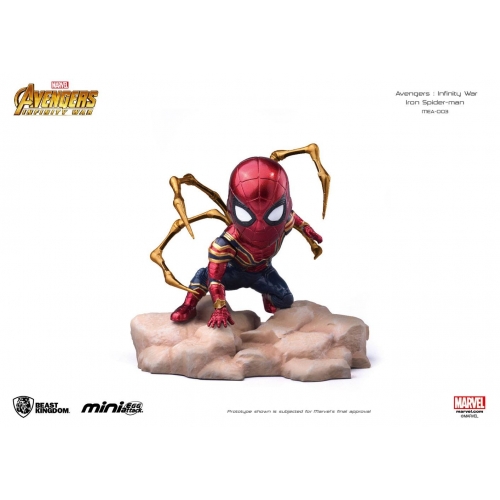 Avengers Infinity War - Figurine Mini Egg Attack Iron Spider 9 cm