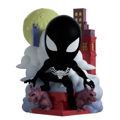 Marvel - Diorama Web of Spider-Man 12 cm