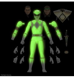 Power Rangers - Figurine Ultimates Green Ranger (Glow) 18 cm