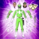 Power Rangers - Figurine Ultimates Green Ranger (Glow) 18 cm