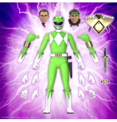 Power Rangers - Figurine Ultimates Green Ranger (Glow) 18 cm