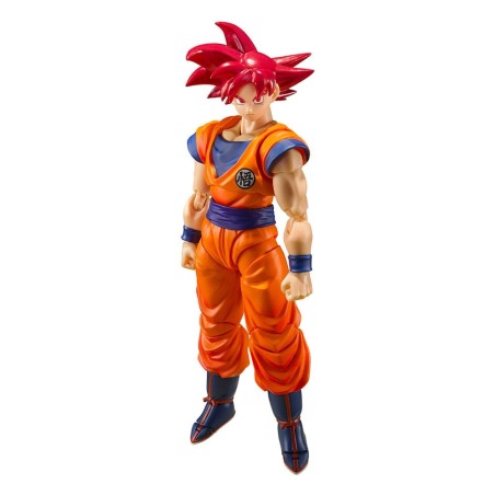 Dragon Ball - Super figurine S.H. Figuarts Super Saiyan God Son Goku Saiyan God of Virture 14 cm