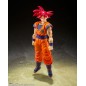 Dragon Ball - Super figurine S.H. Figuarts Super Saiyan God Son Goku Saiyan God of Virture 14 cm