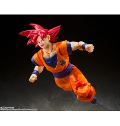 Dragon Ball - Super figurine S.H. Figuarts Super Saiyan God Son Goku Saiyan God of Virture 14 cm