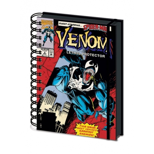 Venom - Cahier a spirale A5 Wiro Lethal Protector