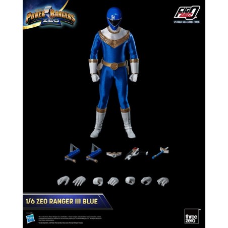 Power Rangers - Zeo figurine FigZero 1/6 Ranger III Blue 30 cm