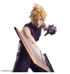 Final Fantasy VII Rebirth Static Arts Gallery - Statuette Cloud Strife 18 cm