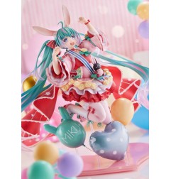 Hatsune Miku - Miku Hatsune statuette PVC 1/7 Miku Hatsune Birthday 2021 (Pretty Rabbit Ver.) by Spiritale 21 cm