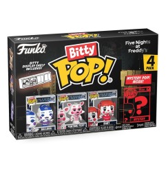 Five Nights at Freddy's - Pack 4 figurines Bitty POP! Vinyl Ballora 2,5 cm