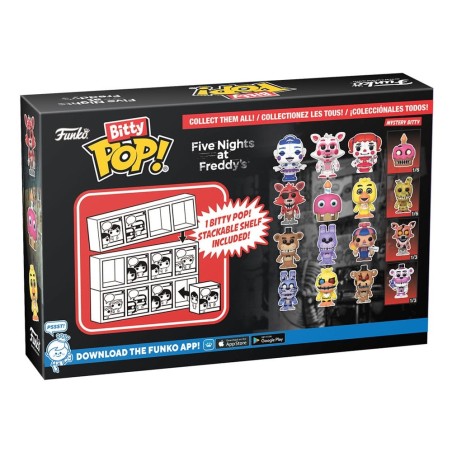 Five Nights at Freddy's - Pack 4 figurines Bitty POP! Vinyl Freddy 2,5 cm