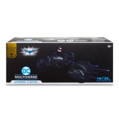 DC Comics - DC Multiverse véhicule Batpod with Catwoman (The Dark Knight Rises)