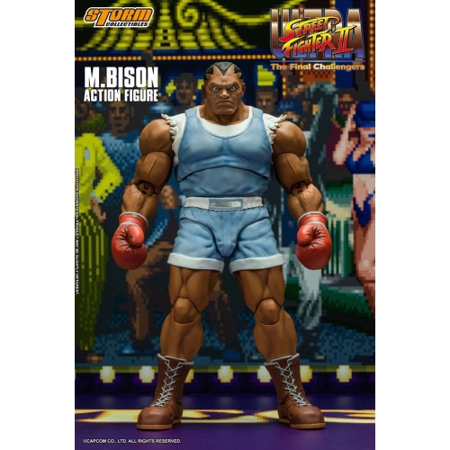 Ultra Street Fighter II: The Final Challengers - Figurine 1/12 Balrog/ M.Bison 17 cm (Version Japonaise)