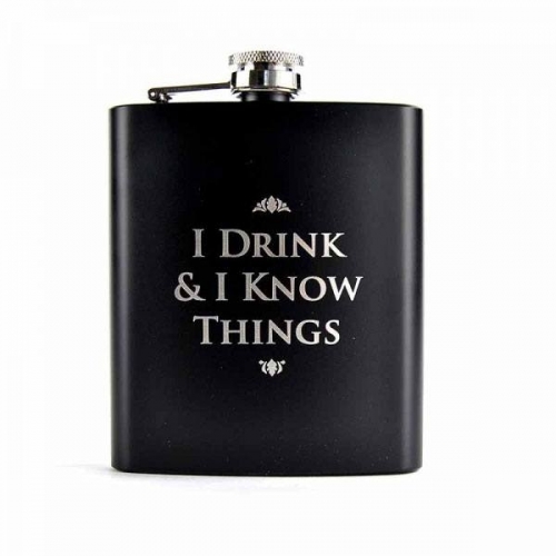 Game of Thrones - Flasque I Drink & I Know Things