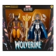 Wolverine 50th Anniversary Marvel Legends - Pack 2 figurines Wolverine & Lilandra Neramani 15 cm