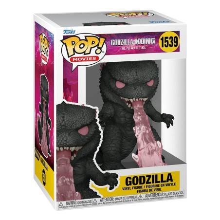 Godzilla - Vs. Kong 2 POP! Movies Vinyl figurine  w/Heat-Ray 9 cm