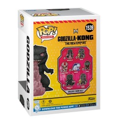 Godzilla - Vs. Kong 2 POP! Movies Vinyl figurine  w/Heat-Ray 9 cm