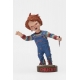 Chucky Jeu d'enfant - Figurine Head Knocker avec couteau 18 cm
