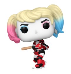 DC Comics - : Harley Quinn Takeover POP! Heroes Vinyl figurine Harley with Bat 9 cm