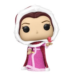 La Belle & la Bête - La Belle et la Bête Figurine POP! Movies Vinyl Winter Belle Diamond Collection 9 cm