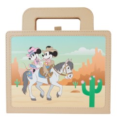 Disney - By Loungefly carnet de notes Western Mickey and Minnie Lunchbox