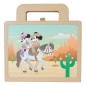 Disney - By Loungefly carnet de notes Western Mickey and Minnie Lunchbox