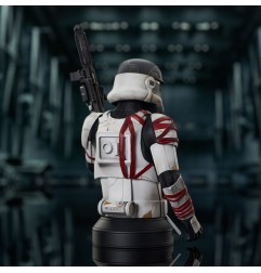 Star Wars - : Ahsoka buste 1/6 Night Trooper 15 cm