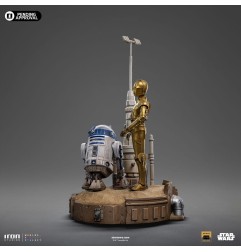 Star Wars - Statuette 1/10 Deluxe Art Scale C-3PO & R2D2 31 cm