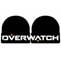 Overwatch - Bonnet Cuff Black Knit Logo