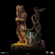 Le Magicien d'Oz - Statuette 1/10 Deluxe Art Scale Le Lion Peureux 20 cm