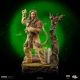 Le Magicien d'Oz - Statuette 1/10 Deluxe Art Scale Le Lion Peureux 20 cm