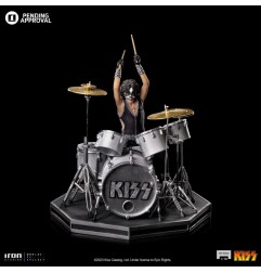 Kiss - Statuette Art Scale 1/10 Peter Criss Limited Edtition 22 cm