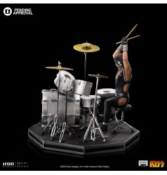 Kiss - Statuette Art Scale 1/10 Peter Criss Limited Edtition 22 cm