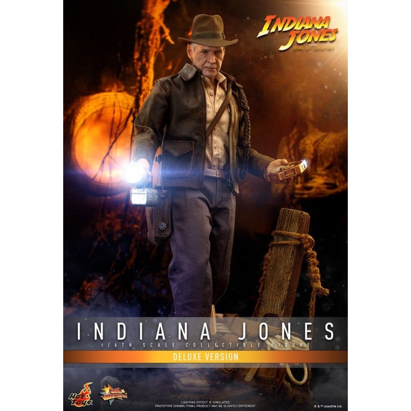 Indiana Jones - Figurine Movie Masterpiece 1/6  (Deluxe Version) 30 cm